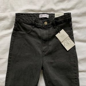 Zara Ripped Hi-Rise Jeggings